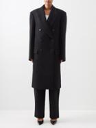 Wardrobe.nyc Wardrobe. Nyc - X Hailey Bieber Double-breasted Wool Coat - Womens - Black