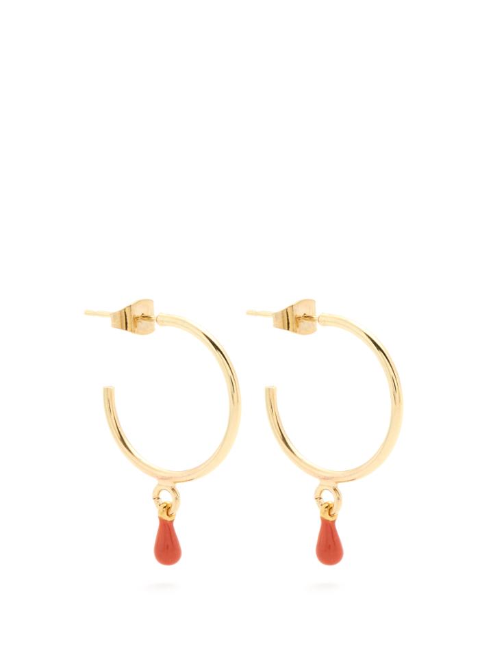 Isabel Marant Perky Hoop-drop Earrings
