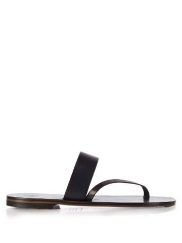 Álvaro Alberto Leather Sandals