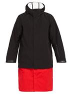 Matchesfashion.com Templa - 3l Tombra Cotton Blend Coat - Mens - Black