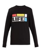 P.a.m Kool Text-print Long-sleeve Cotton T-shirt