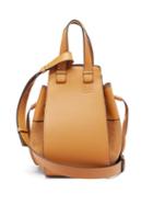 Ladies Bags Loewe - Hammock Small Leather Tote Bag - Womens - Tan