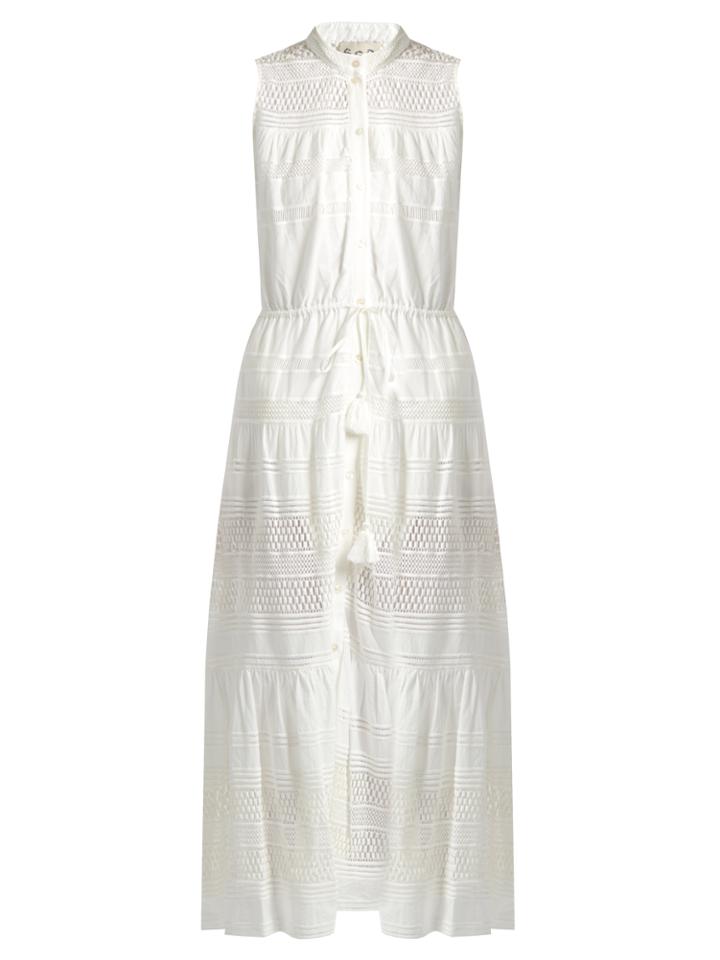 Sea Baja Lace-panelled Sleeveless Dress