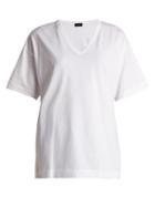 Matchesfashion.com Joseph - V Neck Cotton T Shirt - Womens - White