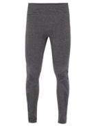 Matchesfashion.com Lndr - Panelled Mid Rise Stretch Knit Leggings - Mens - Grey