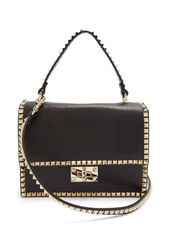 Valentino Rockstud No Limit Leather Cross-body Bag