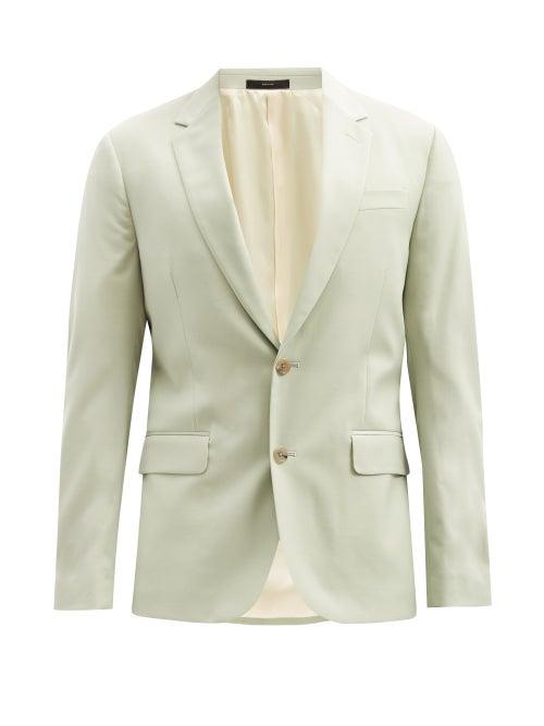 Matchesfashion.com Paul Smith - Single-breasted Wool-blend Blazer - Mens - Light Green