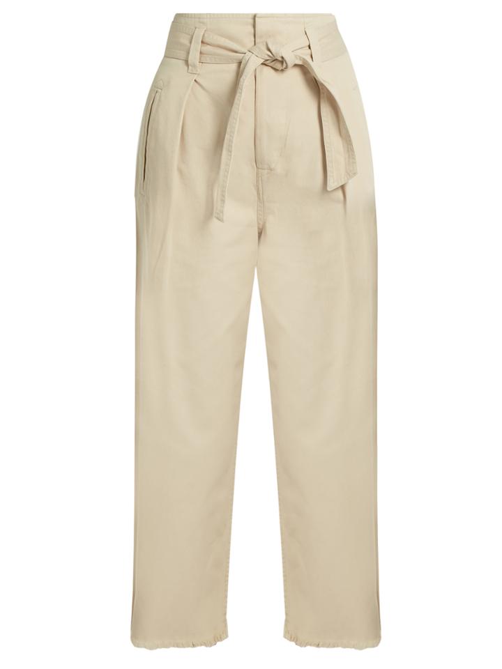 Isabel Marant Étoile Odea Wide-leg Cotton-gabardine Trousers