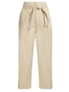 Isabel Marant Étoile Odea Wide-leg Cotton-gabardine Trousers