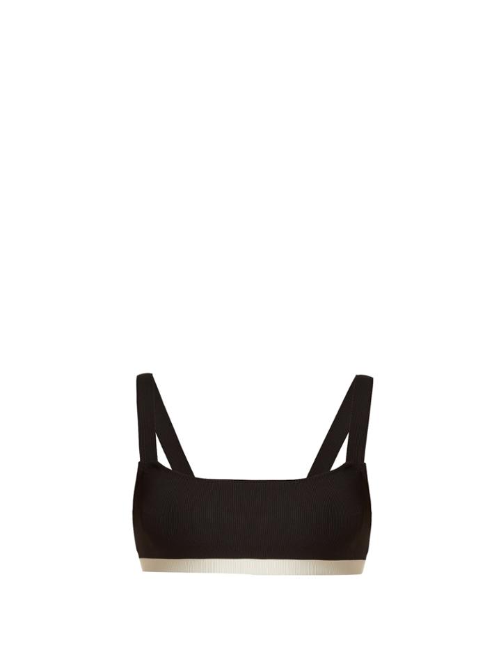 Solid & Striped The Madison Ribbed Bikini Top