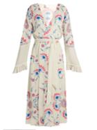 Athena Procopiou Flower Child Ruffled-cuff Cover-up