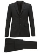 Matchesfashion.com Givenchy - Single Breasted Wool Blend Suit - Mens - Black