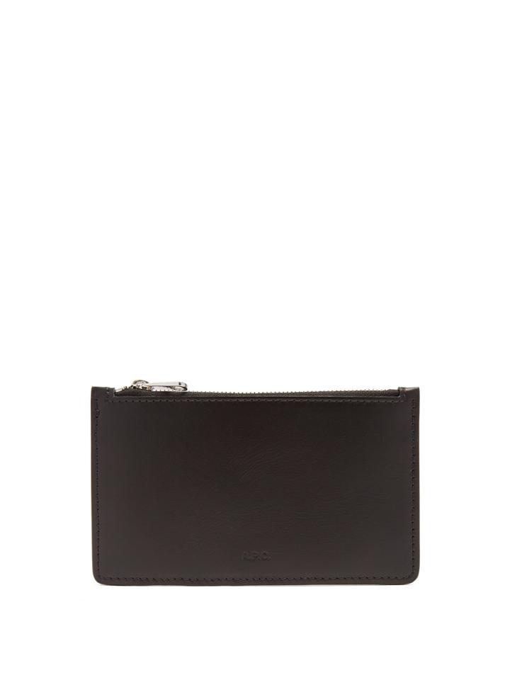 A.p.c. Walter Leather Cardholder
