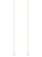 Persee - Danae Diamond & 18kt Gold Drop Earrings - Womens - Yellow Gold