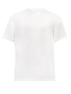 Y-3 - Logo-print Cotton-jersey T-shirt - Mens - White