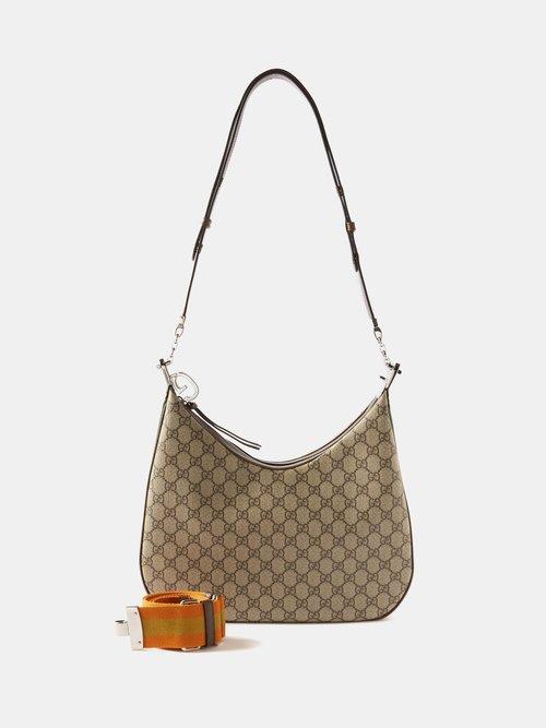 Gucci - Attache Large Gg-supreme Canvas Shoulder Bag - Womens - Beige Multi