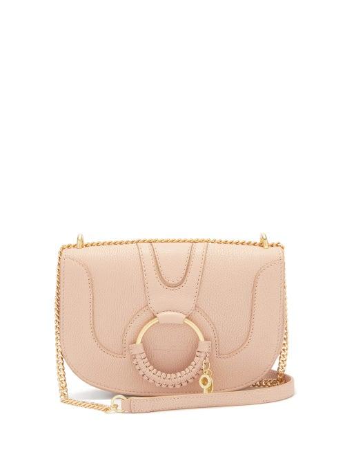 Matchesfashion.com See By Chlo - Hana Small Leather Cross-body Bag - Womens - Light Pink