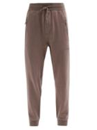 Matchesfashion.com Ksubi - Sign Of The Times Printed Cotton Track Pants - Mens - Grey