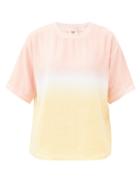 Matchesfashion.com Terry - Tie-dyed Cotton-terry T-shirt - Womens - Pink Stripe