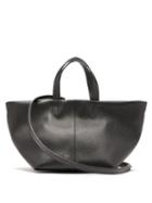Matchesfashion.com Mansur Gavriel - Tulipano Leather Tote Bag - Womens - Black