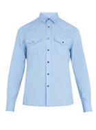 Brunello Cucinelli Slim-fit Patch-pocket Cotton Shirt