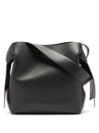 Matchesfashion.com Acne Studios - Musubi Medium Leather Shoulder Bag - Womens - Black