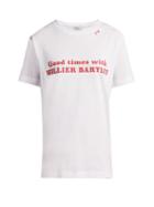 Matchesfashion.com Hillier Bartley - Good Times Print Cotton T Shirt - Womens - White Multi