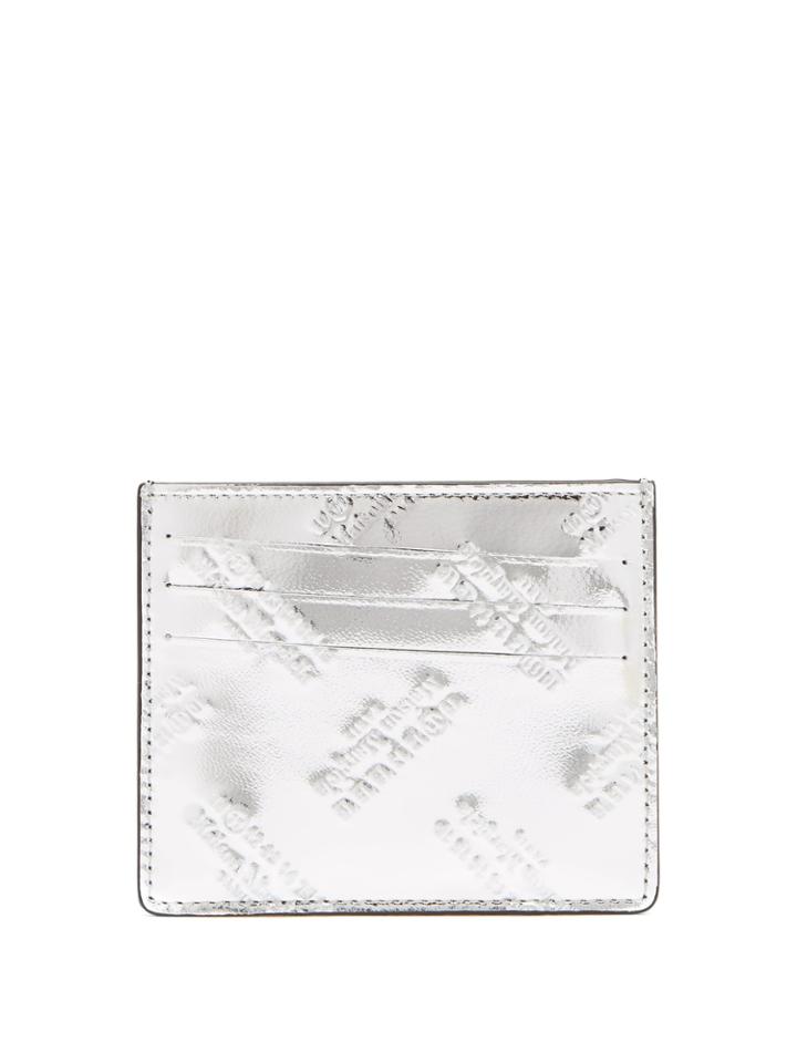 Maison Margiela Logo-embossed Leather Cardholder