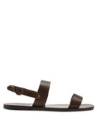 Matchesfashion.com Ancient Greek Sandals - Cleon Leather Sandals - Mens - Brown