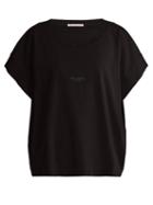 Matchesfashion.com Acne Studios - Tohnek Boat Neck Cotton T Shirt - Womens - Black