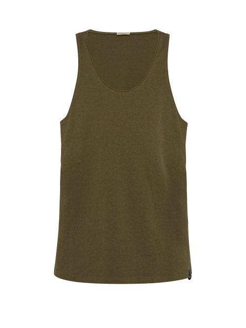 Matchesfashion.com Bottega Veneta - Cotton Tank Top - Mens - Green