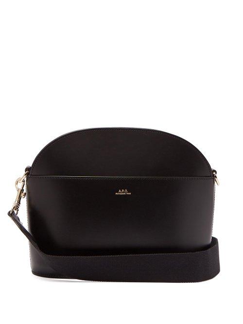 Matchesfashion.com A.p.c. - Gabrielle Leather Cross Body Bag - Womens - Black