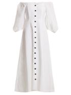 Mara Hoffman Mika Off-the-shoulder A-line Dress