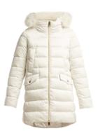 Matchesfashion.com Herno - Bonbon Quilted Down Coat - Womens - Ivory