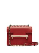 Matchesfashion.com Valentino - Uptown Small Leather Cross Body Bag - Womens - Red
