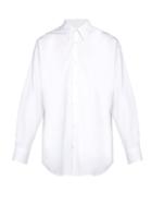 Calvin Klein 205w39nyc Oversized Logo-embroidered Cotton Shirt