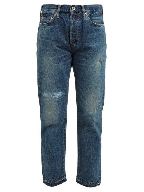 Matchesfashion.com Chimala - Distressed Straight Leg Jeans - Womens - Denim