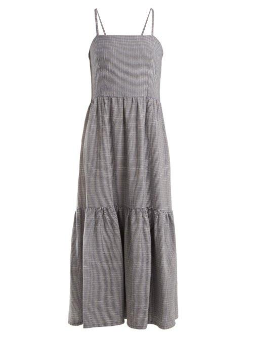Matchesfashion.com Ace & Jig - Cotton Dress - Womens - Blue White