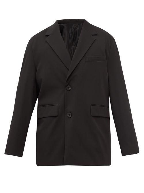 Wooyoungmi - Oversized Single-breasted Blazer - Mens - Black