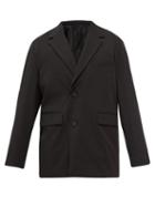 Wooyoungmi - Oversized Single-breasted Blazer - Mens - Black