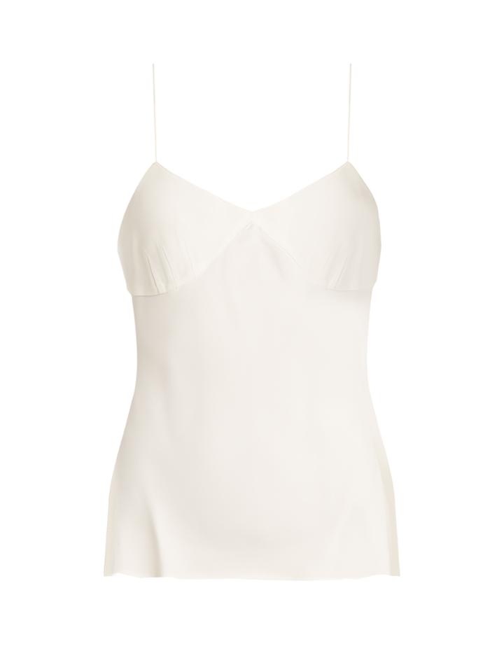 Khaite Peggy Crepe Cami Top