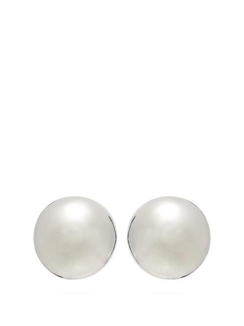 Matchesfashion.com Misho - Spherical Sterling Silver Stud Earrings - Womens - Silver