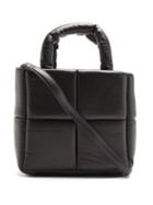 Matchesfashion.com Stand Studio - Rosanne Mini Quilted-leather Tote Bag - Womens - Black