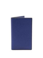 Matchesfashion.com Valextra - Bi Fold Leather Cardholder - Mens - Blue