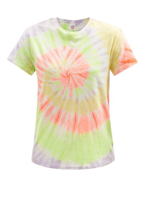 Re/done - Tie-dye Cotton-jersey T-shirt - Womens - Multi