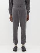 Raey - Knitted Responsible Cashmere-blend Track Pants - Mens - Grey