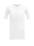 Matchesfashion.com Brunello Cucinelli - Ribbed Cotton-blend T-shirt - Womens - White