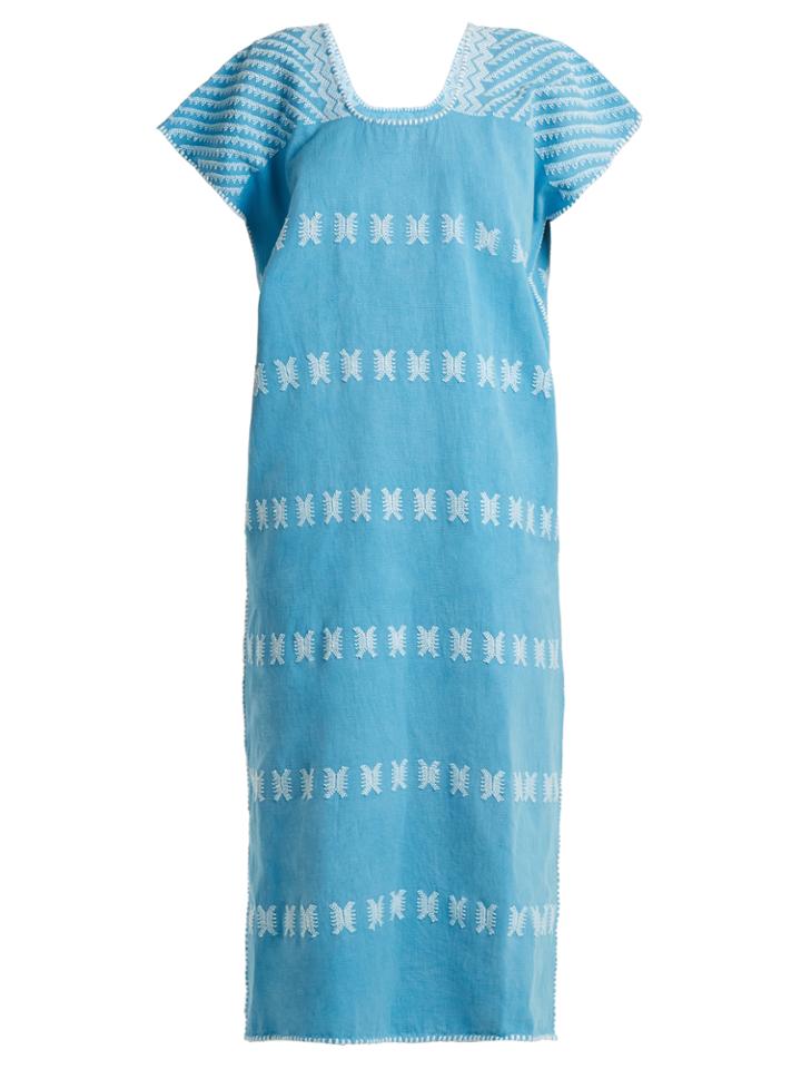 Pippa Holt No.83 Embroidered Cotton Kaftan