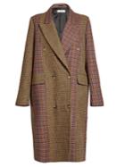 Golden Goose Deluxe Brand Nina Double-breasted Checked Coat