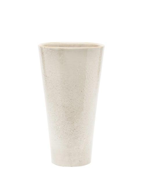 Matchesfashion.com Brunello Cucinelli - Glazed Ceramic Vase - Cream